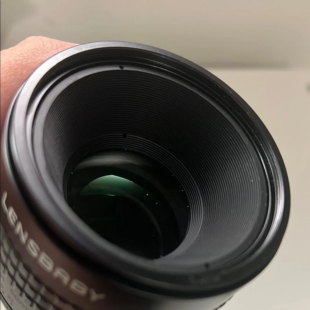Velvet 56mm f/1.6 Black Lens ef mount for Canon Lensbaby line new